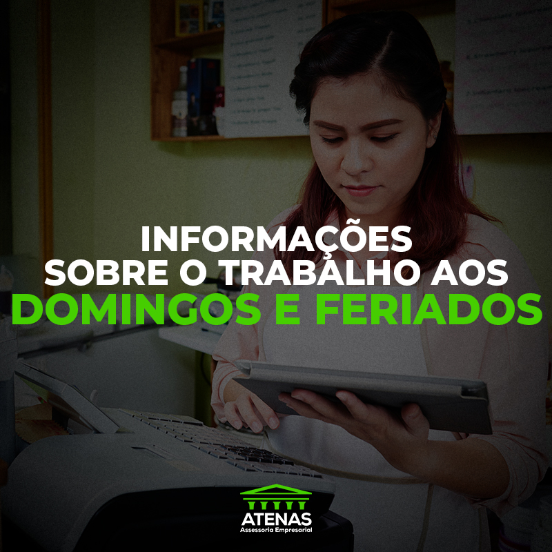 Regras sobre o trabalho de domingos e feriados