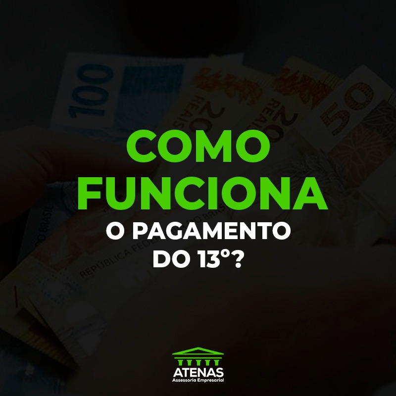 Como funciona o pagamento do 13º?